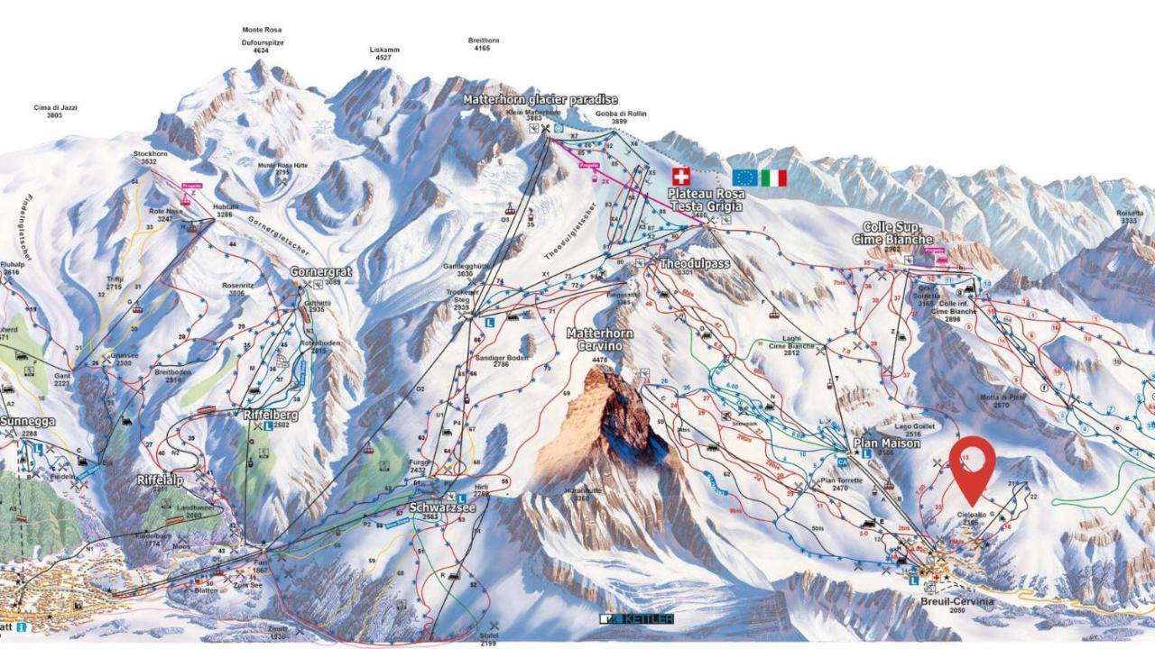 Appartamento Le Petit Refuge Cervinia Breuil-Cervinia Esterno foto